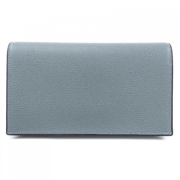 VALEXTRA Leather Bifold Wallet in Black - Picture 2 of 5